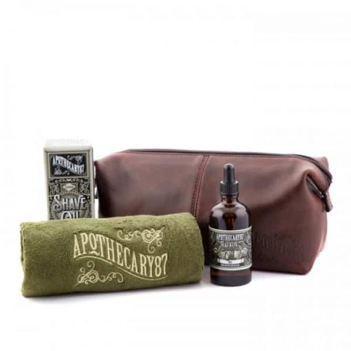 Apothecary 87 Wash Bag Shave Oil
