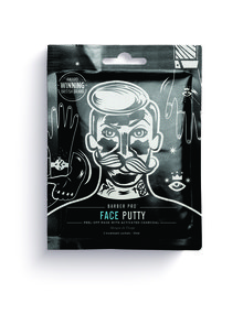 Barber Pro Face Putty Black Peel off Mask