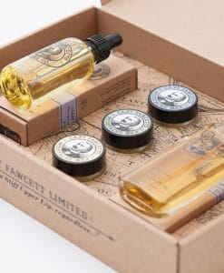 Captain Fawcett Eau De Parfum, Moustache Wax & Beard Oil Gift Set