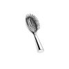 Acca Kappa Special Edition Chrome Finish Hairbrush With Natural Rubber Cushion (Travel Size)